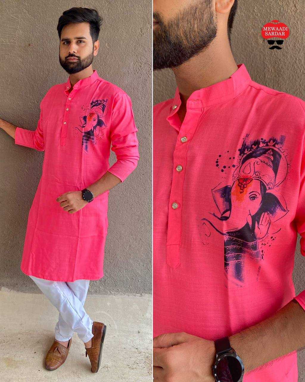 YNF COTTON INL 01 MENS WEAR WHOLESALE MENS KURTAS MANUFACTURER   